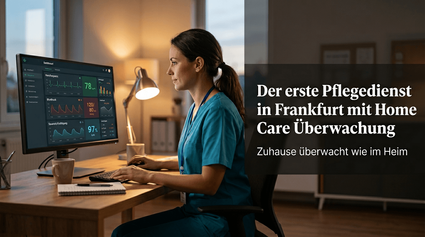 Betreutes Wohnen mit LISA Überwachungssystem in Frankfurt